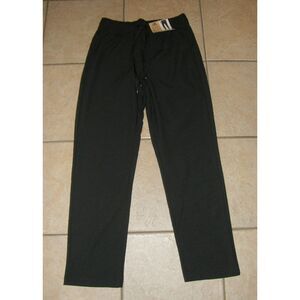 NEW Mens Sz Small Black Pull On Athletic Performance Pants Pockets ZEROXPOSUR